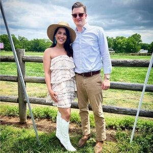 Vintage Judith March Tiered Mini Dress